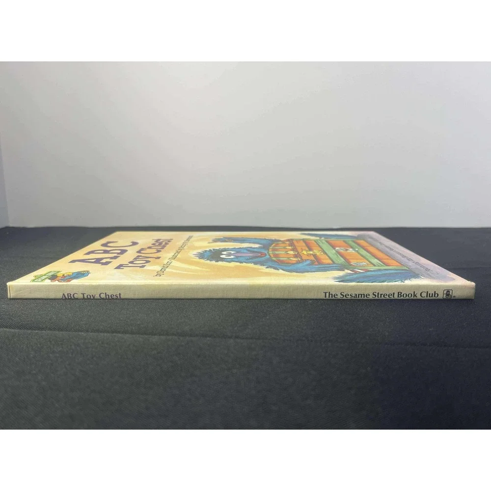Sesame Street ABC‎ Toy Chest Book by David Korr Jim Henson Vintage